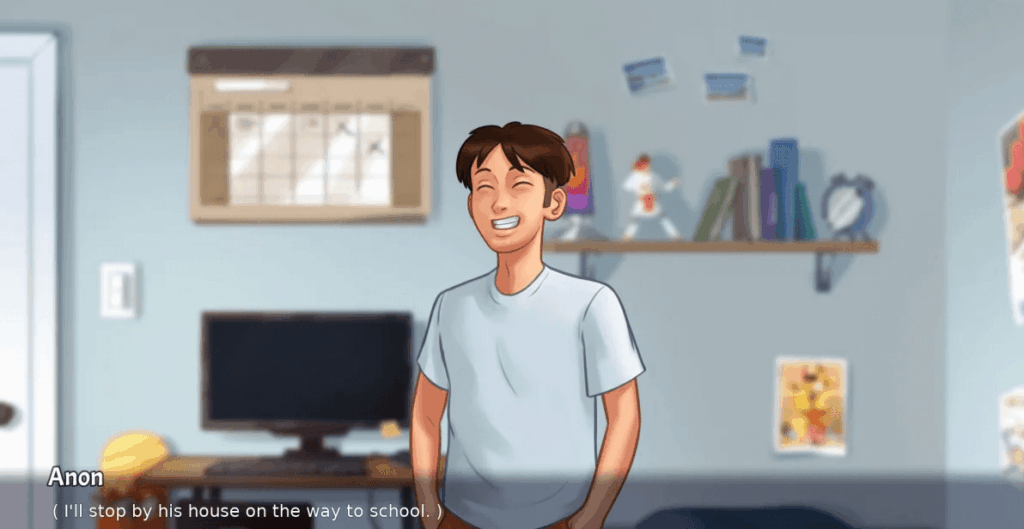 Summertime Saga MOD APK 18 Game Play screenshot showing Mini-Games